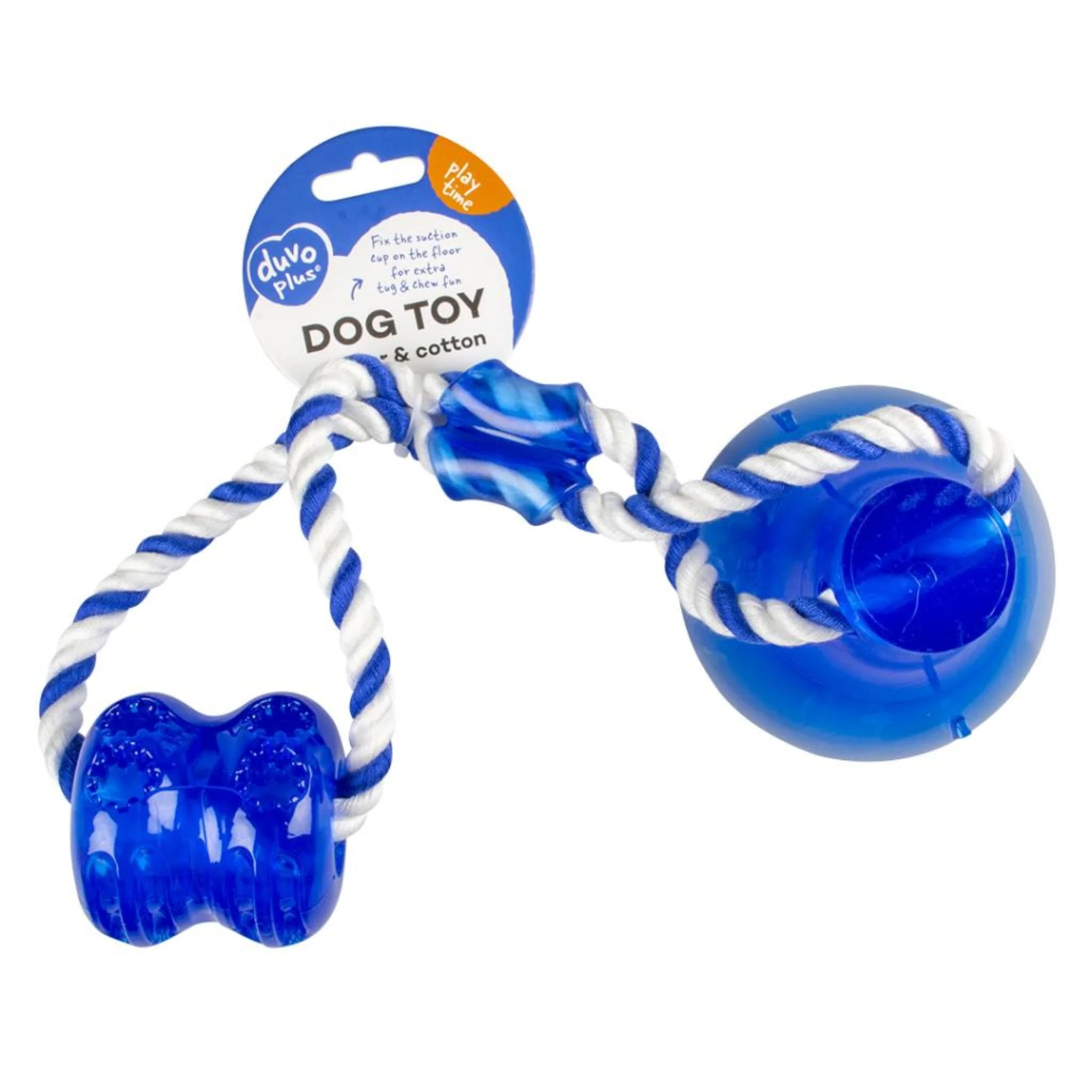 Duvo+ Tug N Chew Dog Toy – 40x10.3cm - Image 2