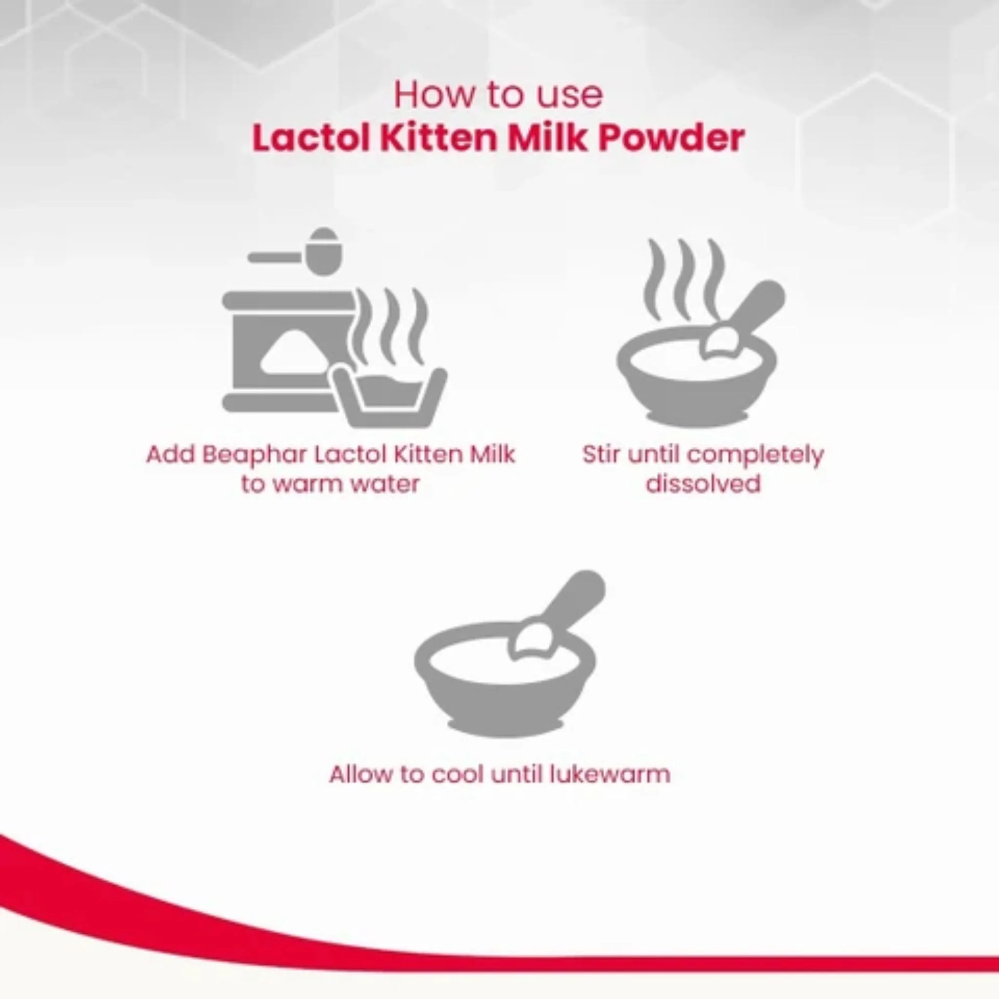Beaphar Lactol Kitten Milk Replacer Digestive Support Formula – 250g - Image 3