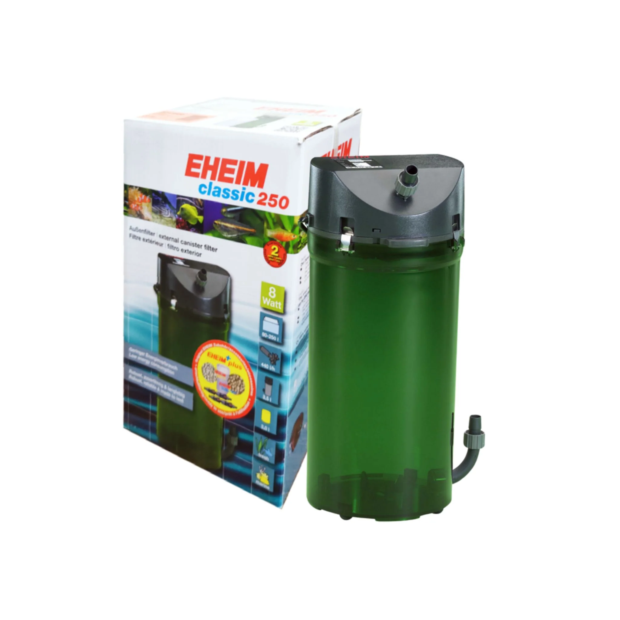 Eheim Classic 250 External Filter With Substrat Pro & Mech Media - Image 6