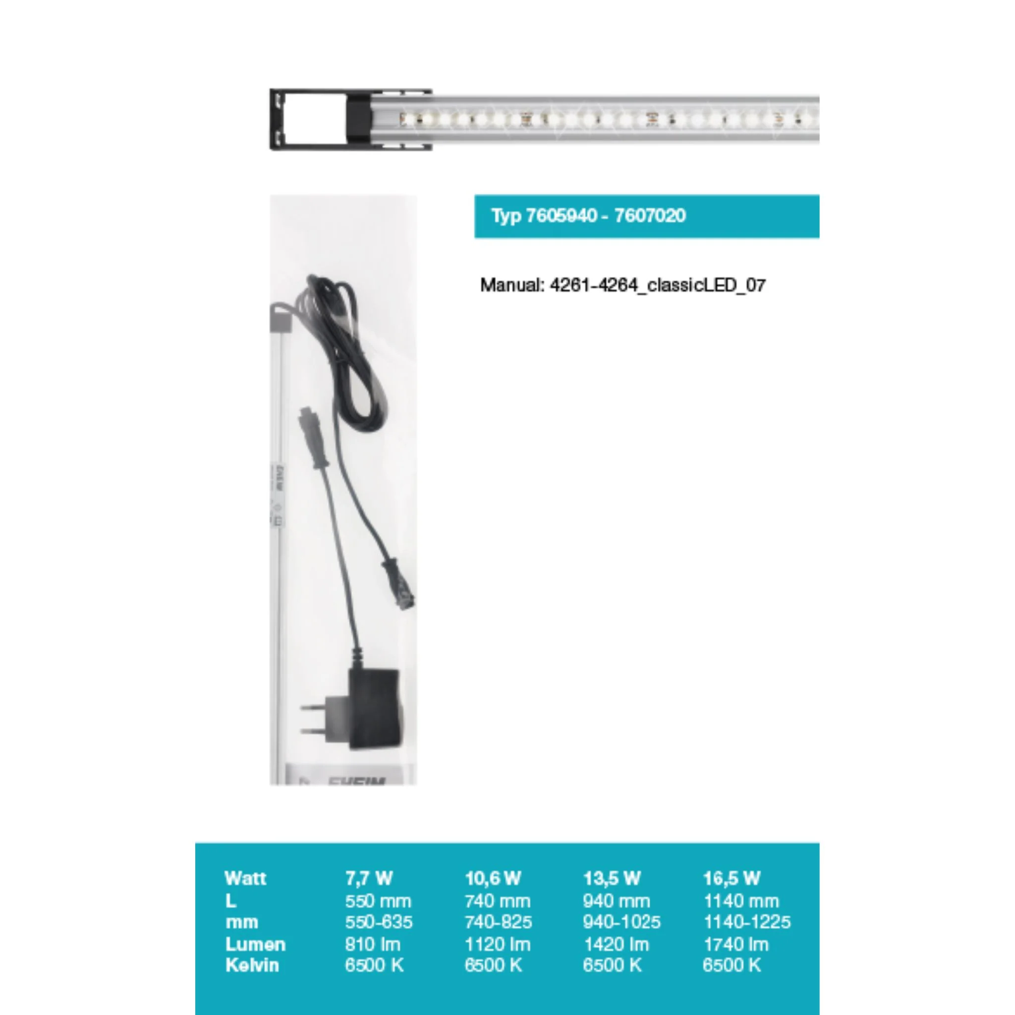 Eheim Classic LED Day Light For Aquarium - 94cm - Image 3