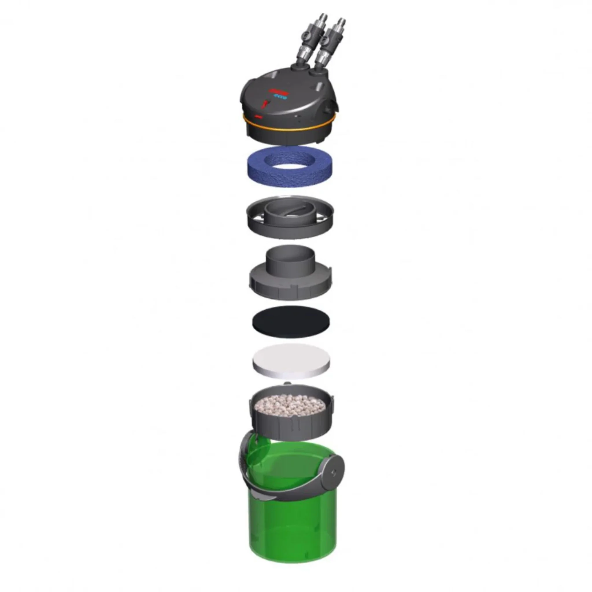 Eheim Ecco Pro 200 External Aquarium Filter - Image 3