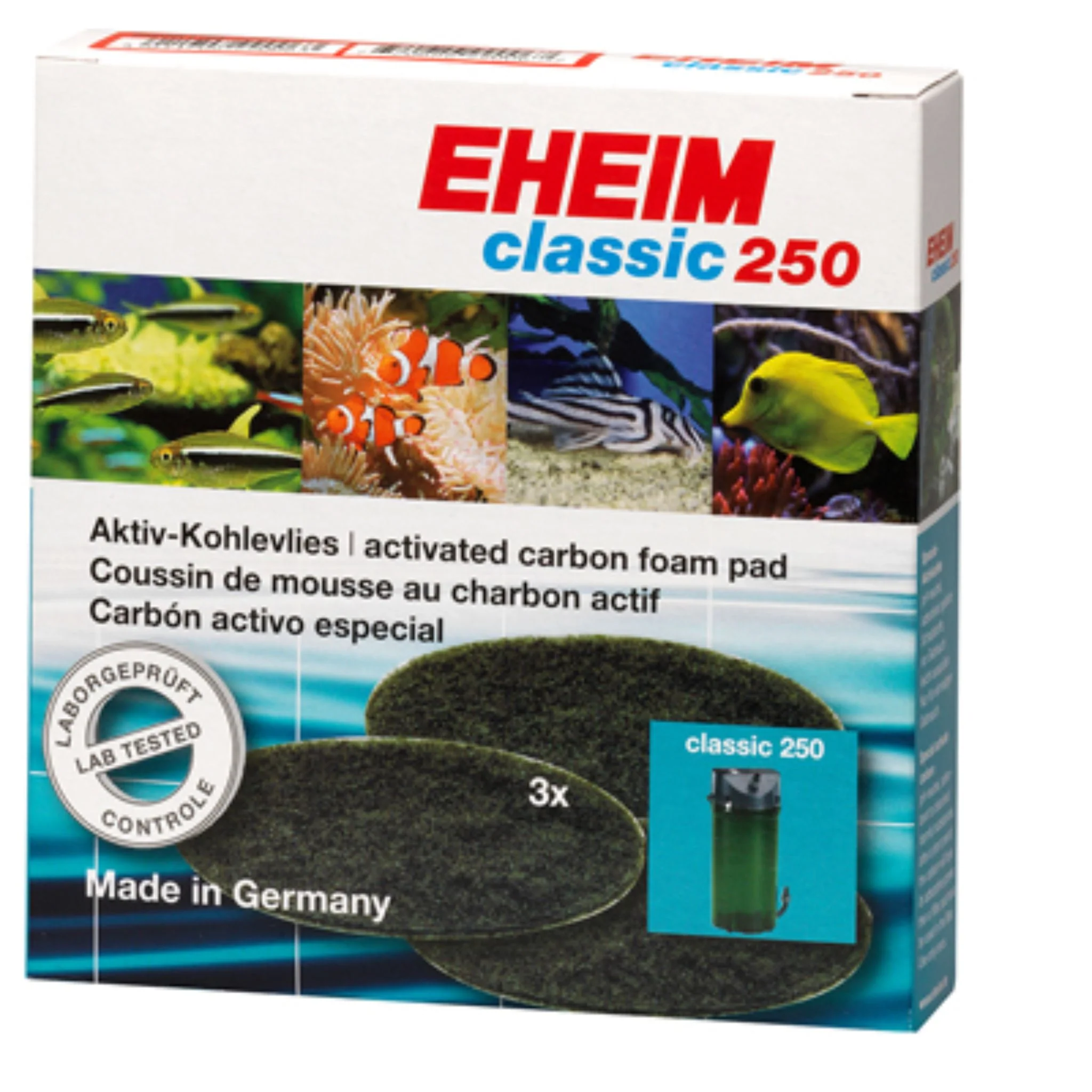 Eheim Fine Filter Classic Pad For Aquarium -3pcs/250 - Image 3