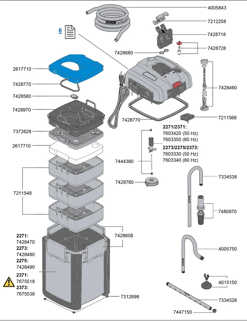 Eheim Professionel 4+ 600 External Filter – Large Tank Filtration - Image 3