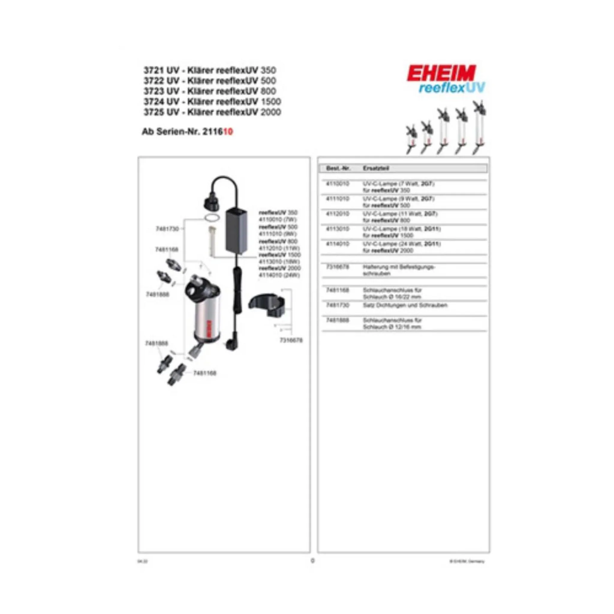 Eheim Reeflex UV Steriliser - 350 - Image 3
