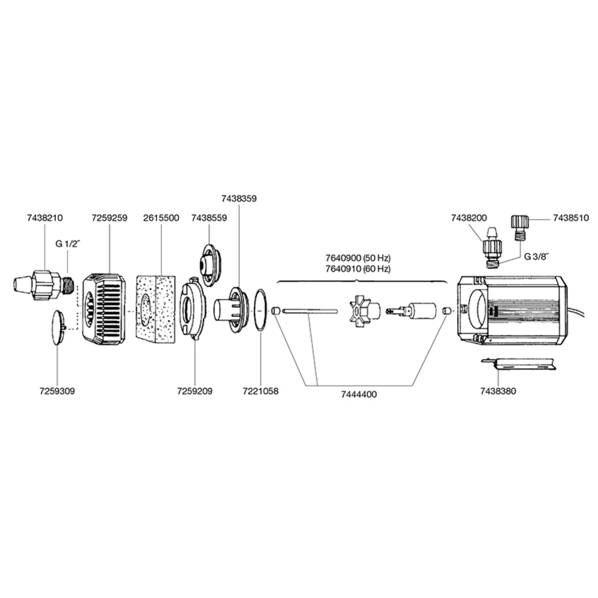 Eheim Universal 1200 Pond Pump - Image 3