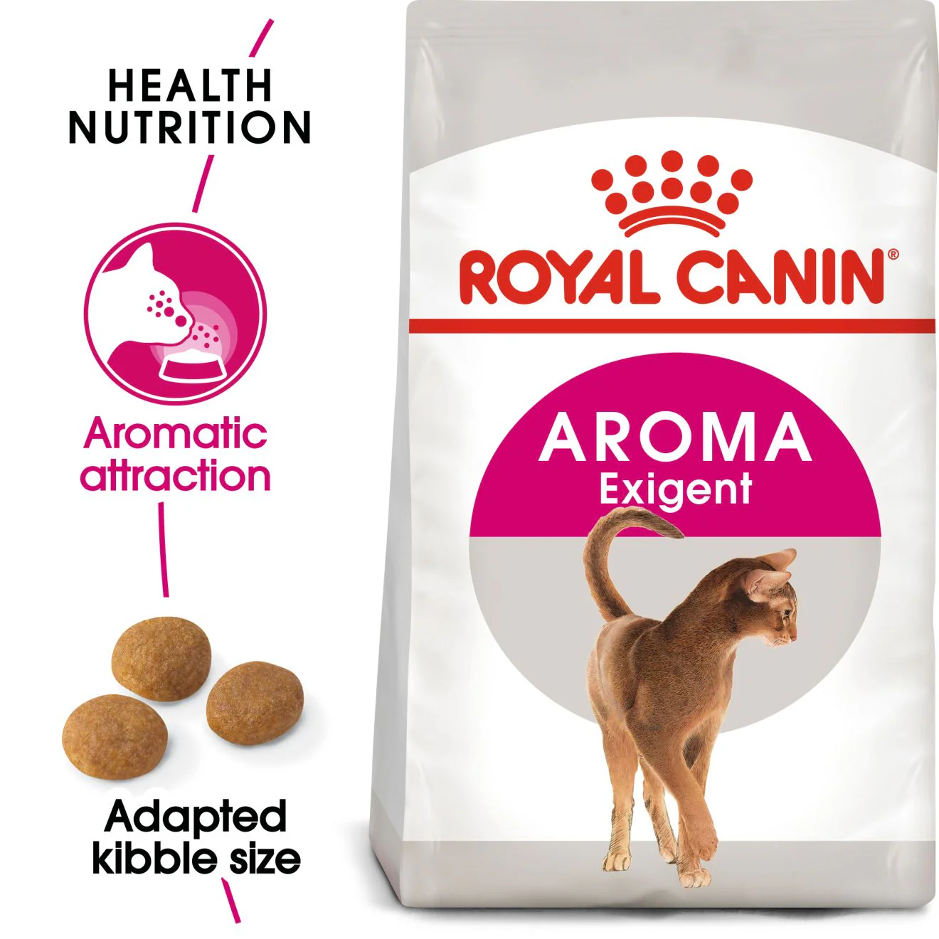 Royal Canin Feline Health Exigent Aroma Cat Dry Food - 2kg - Image 2
