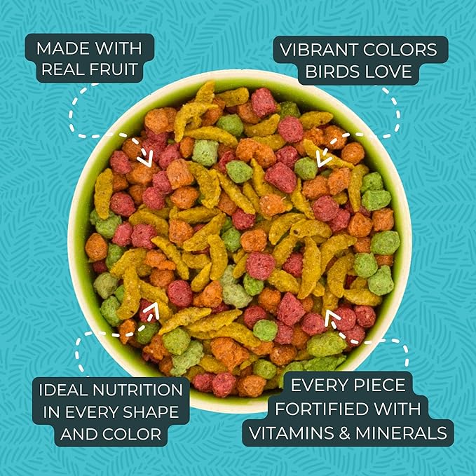 Zupreem Fruitblend Flavor For Medium Size Birds - 0.91Kg - Image 2