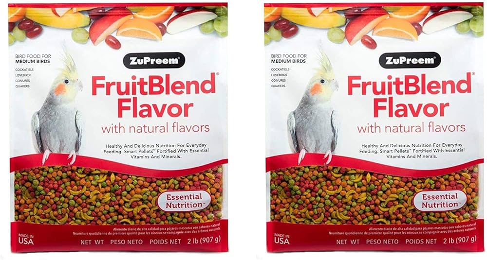Zupreem Fruitblend Flavor For Medium Size Birds - 0.91Kg - Image 5