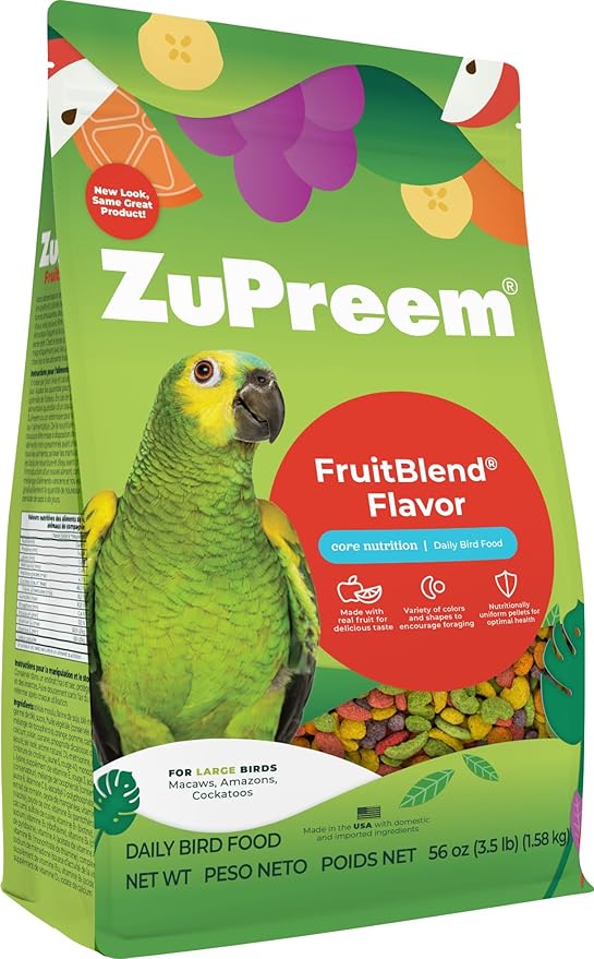 Zupreem Fruitblend Flavor Large Parrot Food - Image 4