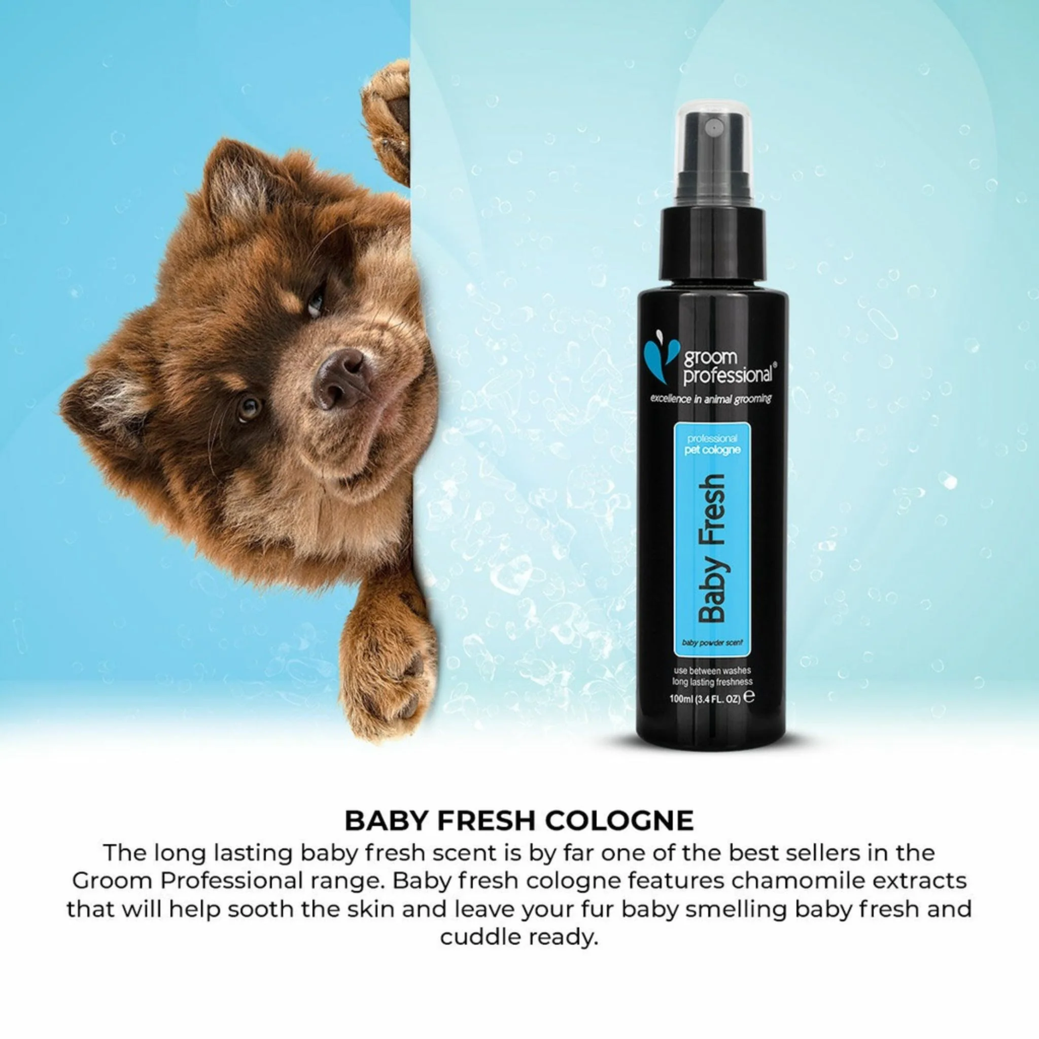 Groom Professional Baby Fresh Cologne – 100ml - Image 5