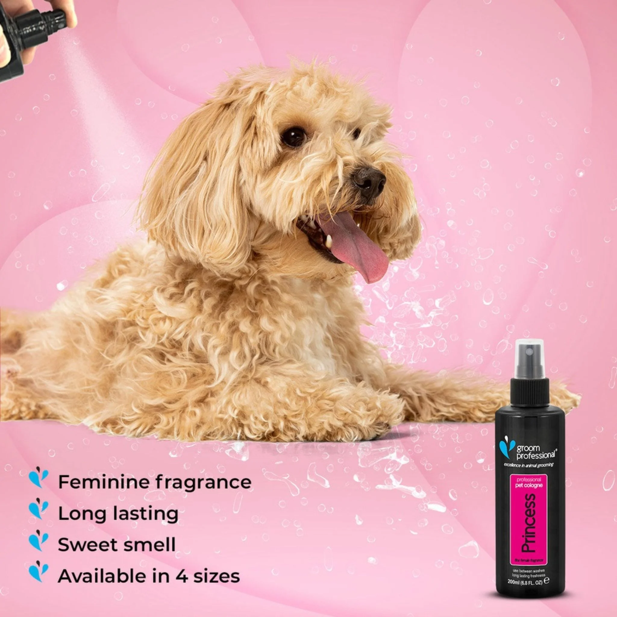 Groom Professional Princess Cologne For Dog - 200 ml - Image 4
