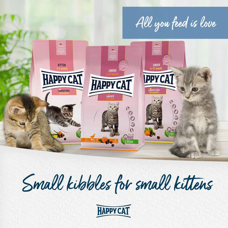 Happy Cat Dry Food Junior Land Geflugel Poultry - 1.3 Kg - Image 2
