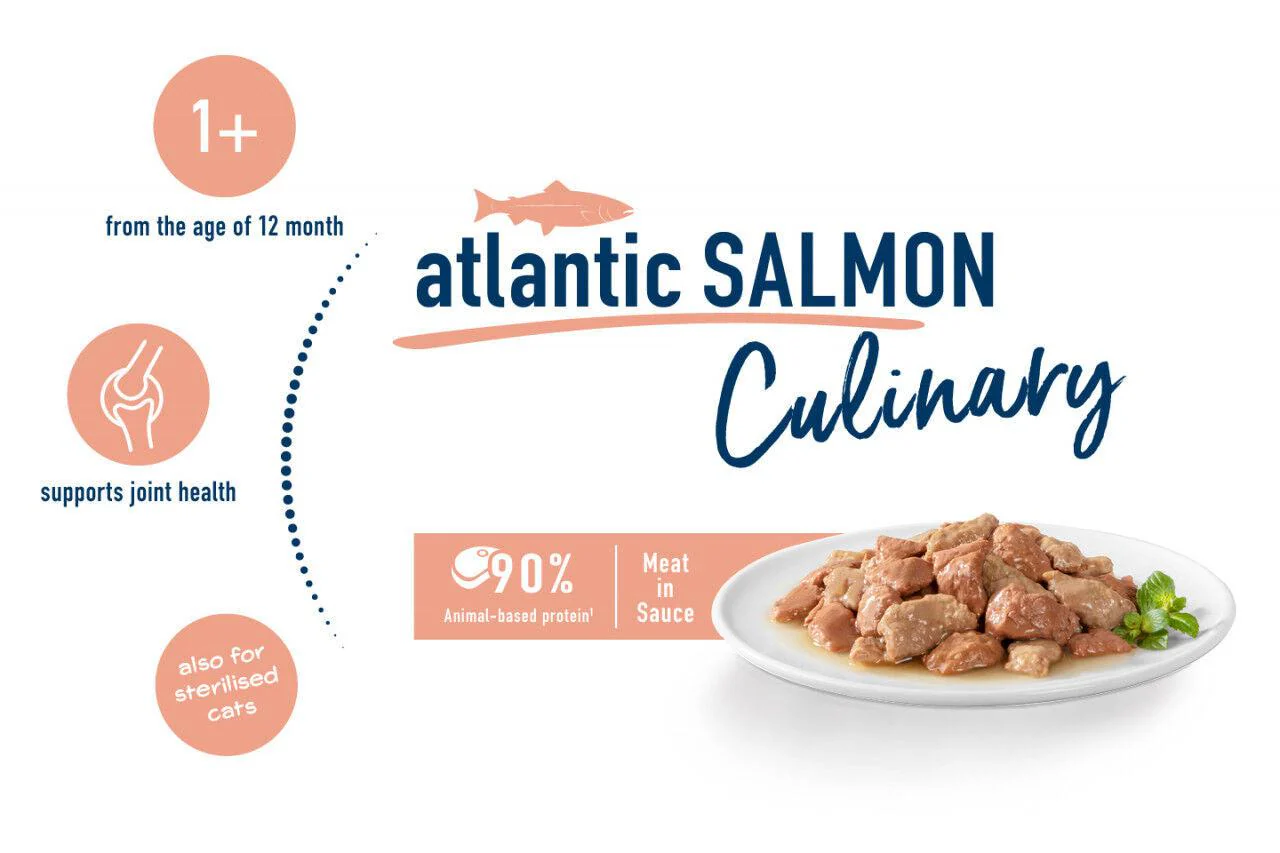 Happy Cat Wet Food Mis Culinary Atlantic Salmon - 85G - Image 2