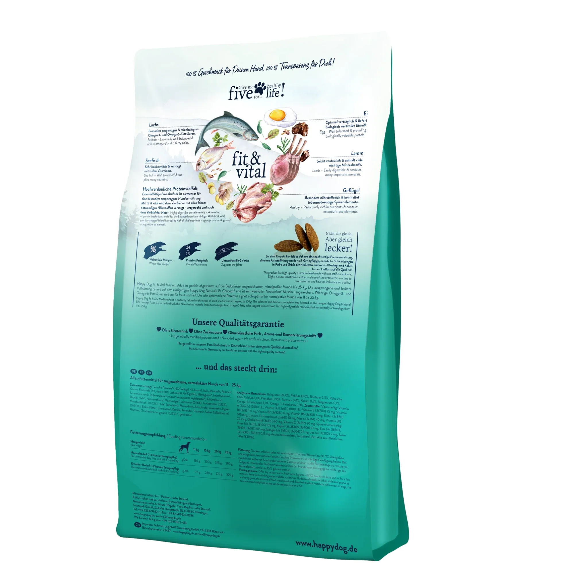 Happy Dog Dry Food Fit & Vital Adult - Image 3