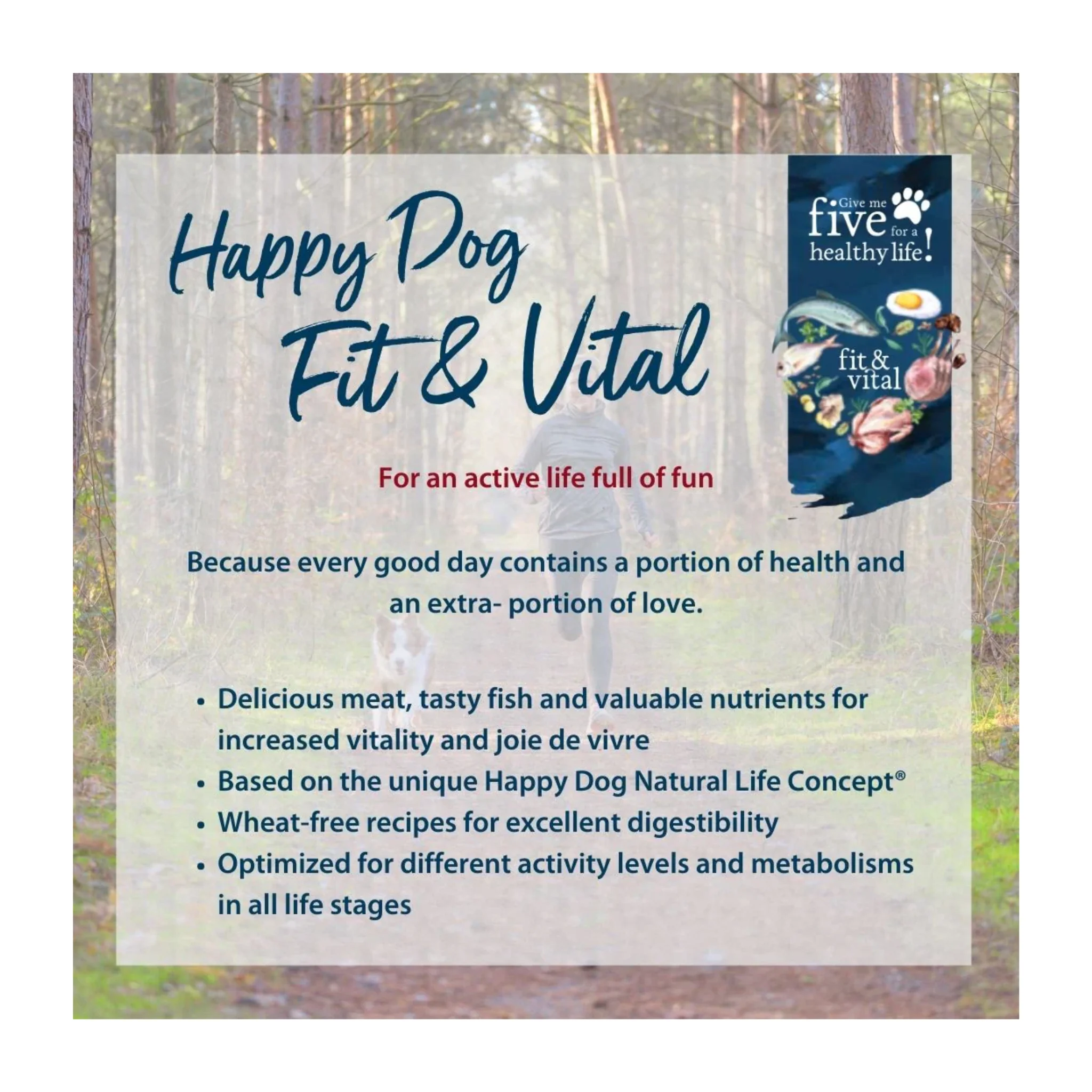 Happy Dog Dry Food Fit & Vital Adult - Image 5
