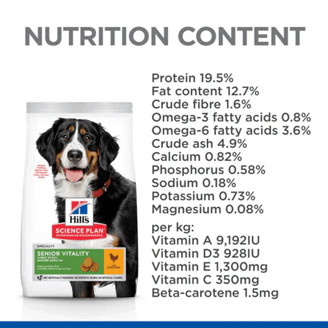 Hills Science Plan Adult Large Breed Dog Food Chicken – 2.5kg - Image 3