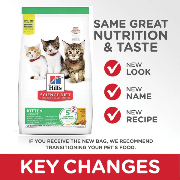 Hill’s Science Plan Chicken Kitten Dry Food – 1.5kg - Image 3