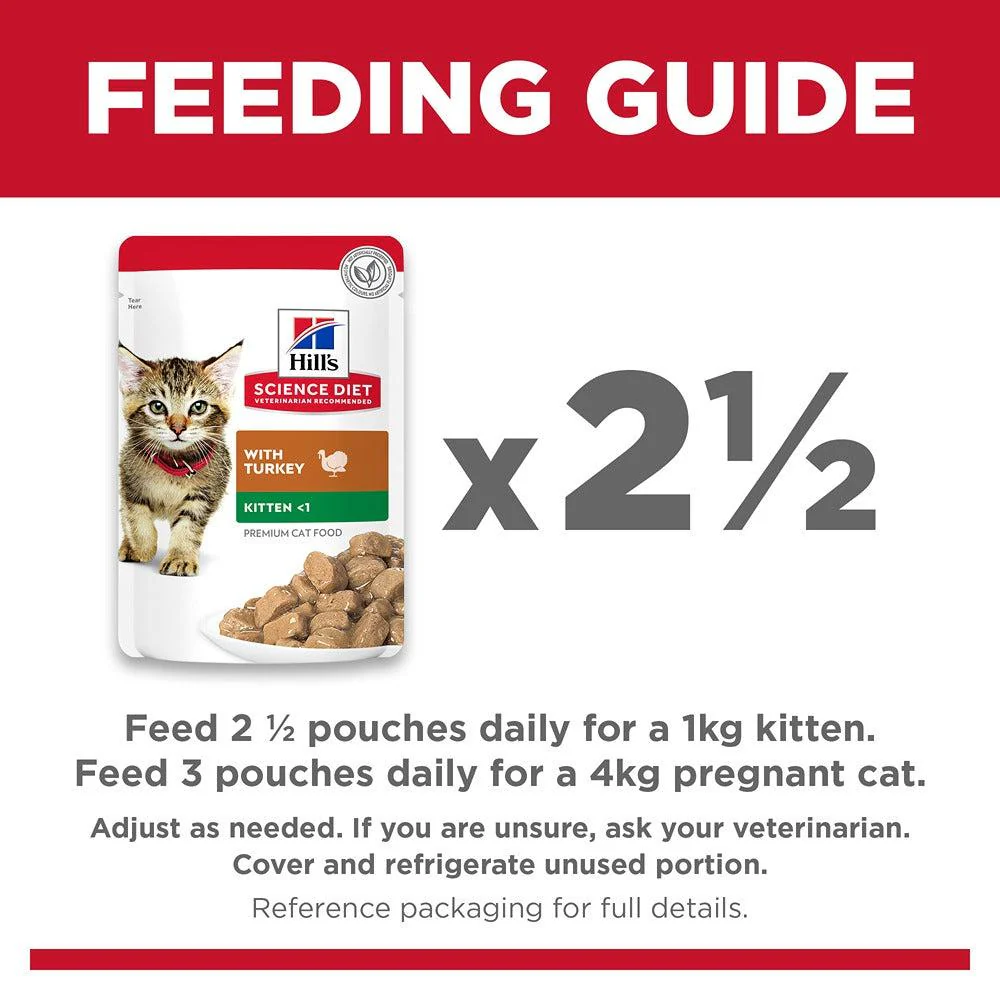 Hills Science Diet Kitten Turkey Wet Food - 85G - Image 2