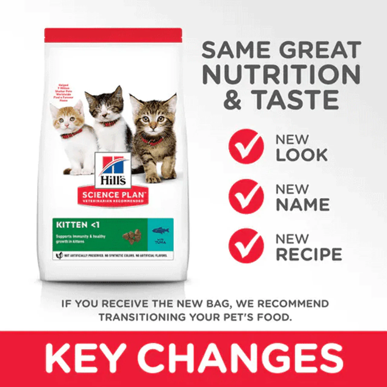 Hills Science Plan Kitten Dry Food Tuna - 1.5Kg - Image 3