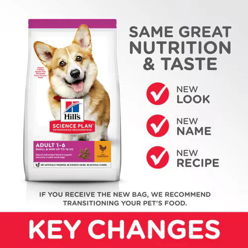 Hills Science Plan Small & Mini Adult Dog Dry Food With Chicken - 1.5Kg - Image 3