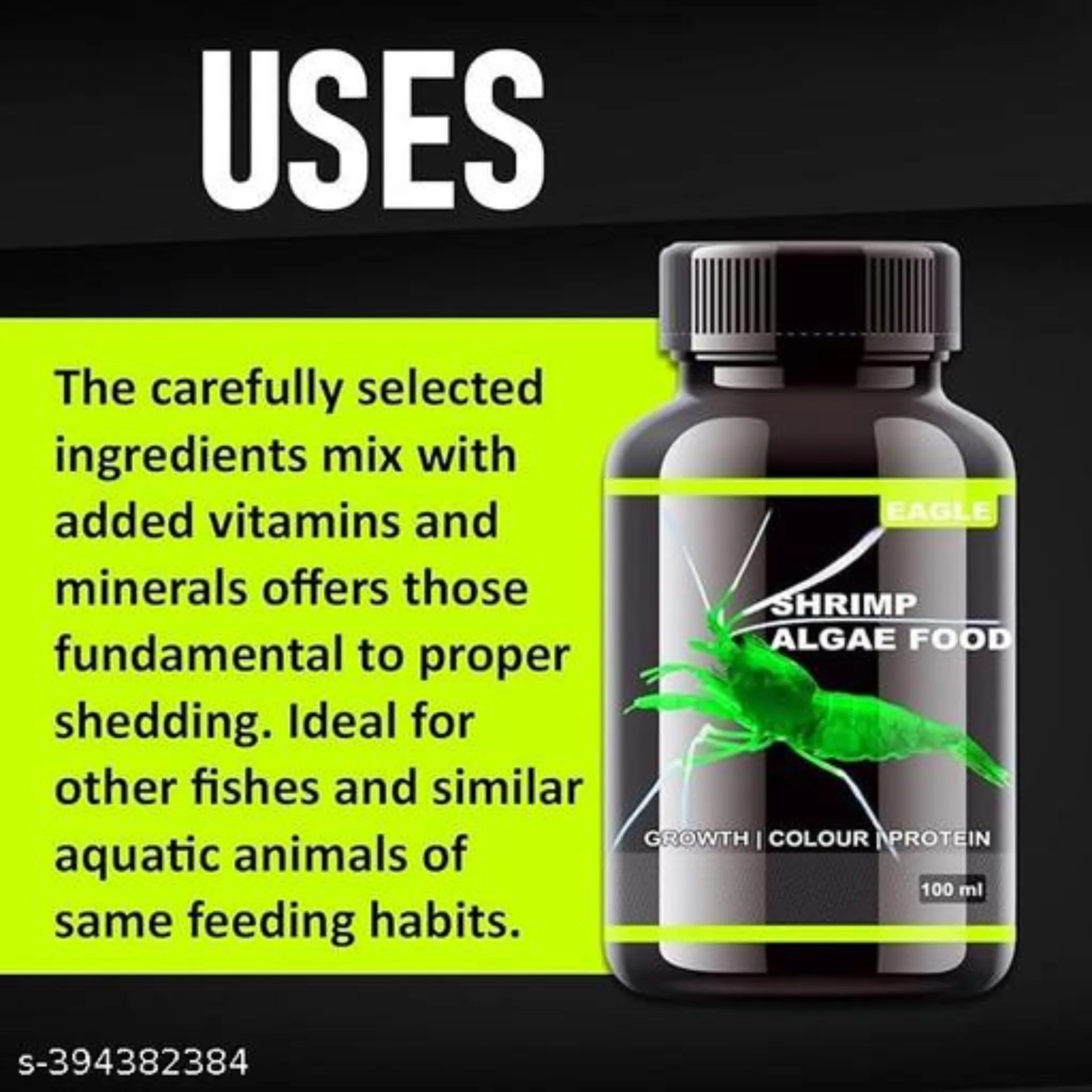 Horizone Eagle Shrimp & Algae Food – 100ml - Image 4