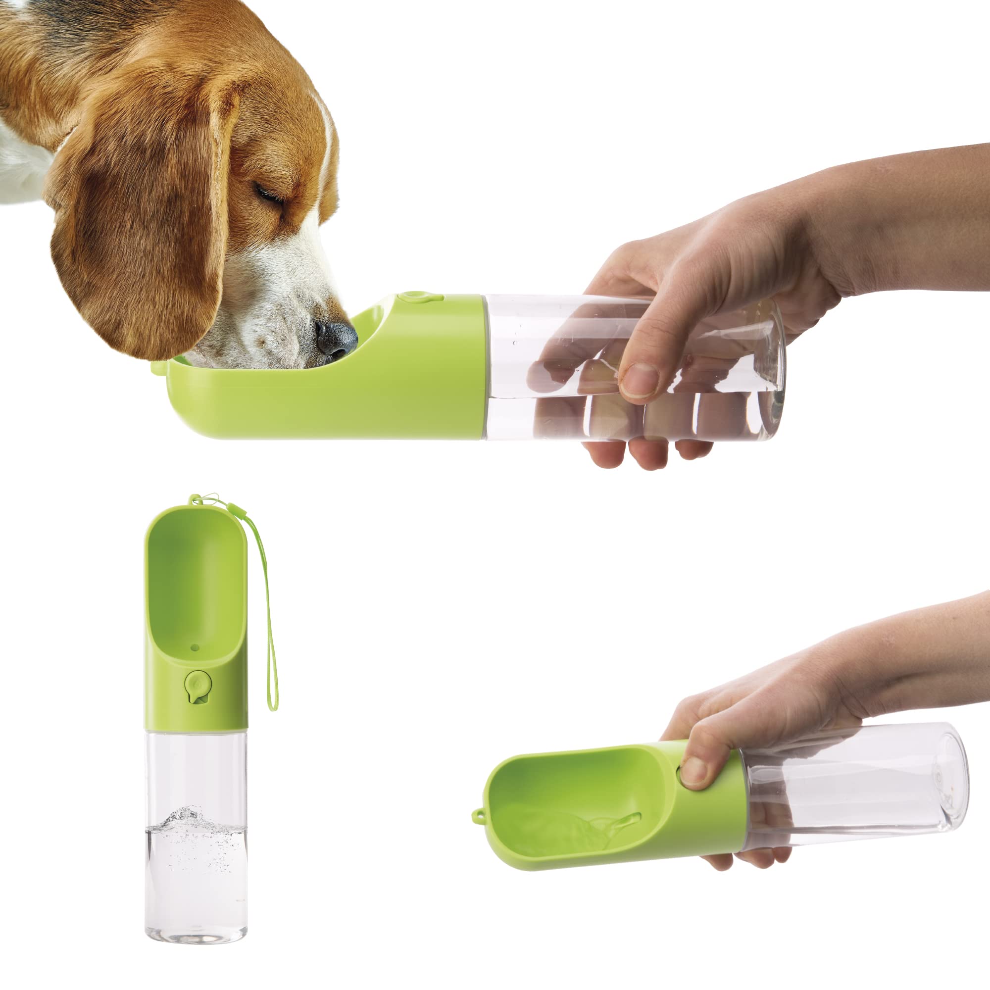 Imac Onetouch Pet Water Bottle Leakproof Travel Bottle – 400 ml - Image 2