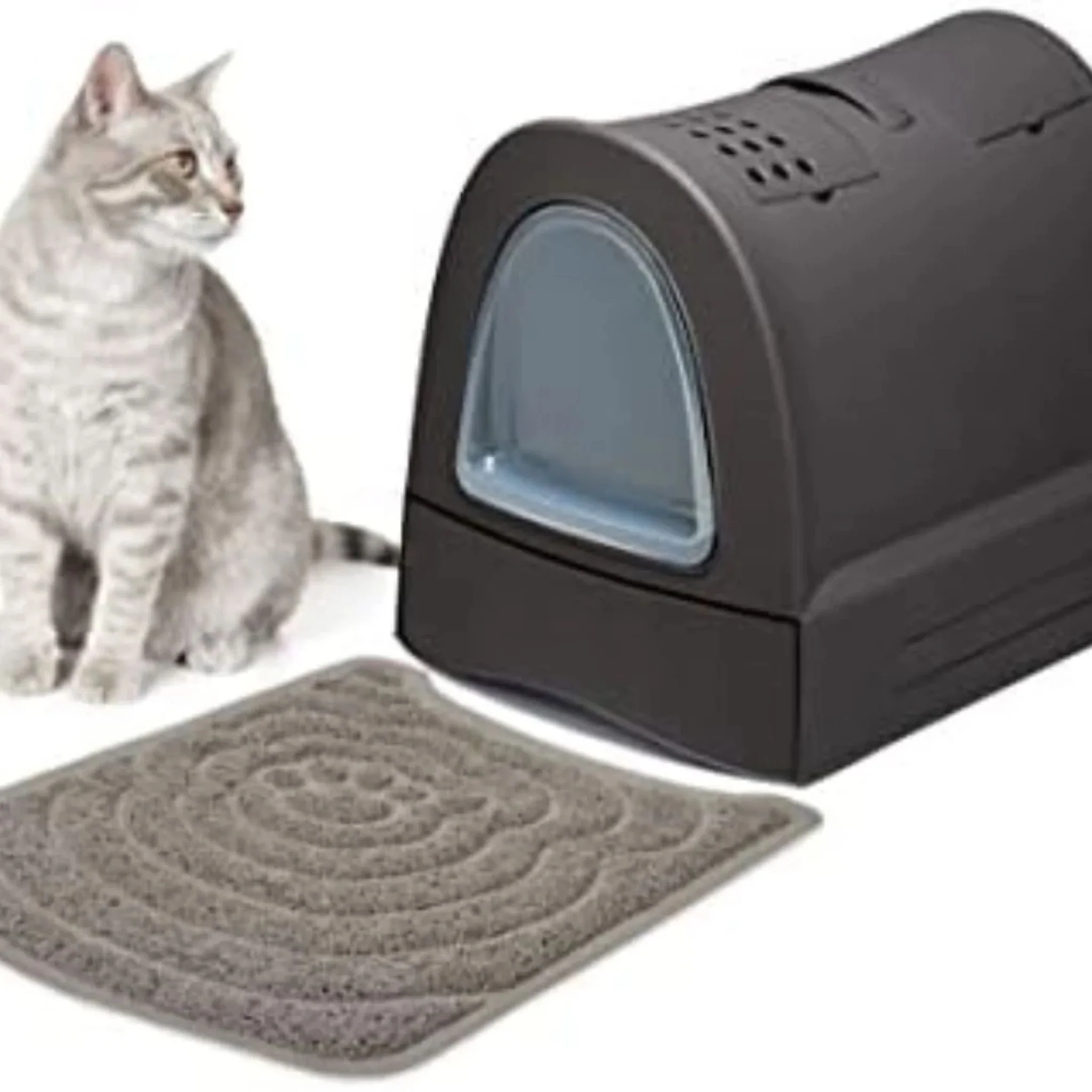 Imac Zuma Cat Litter Box With Hood - 40x56x42.5cm - Image 6