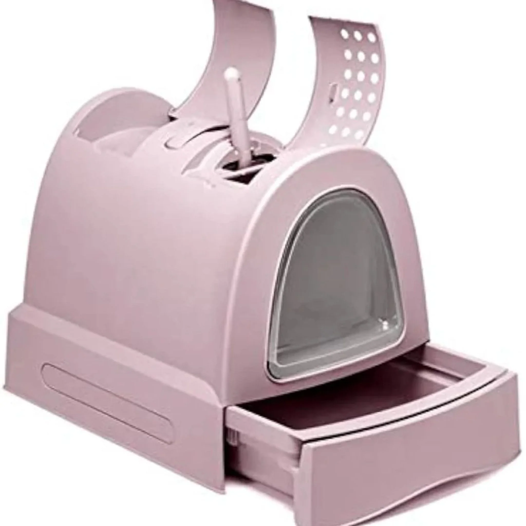 Imac Zuma Cat Litter Box With Hood - 40x56x42.5cm - Image 7