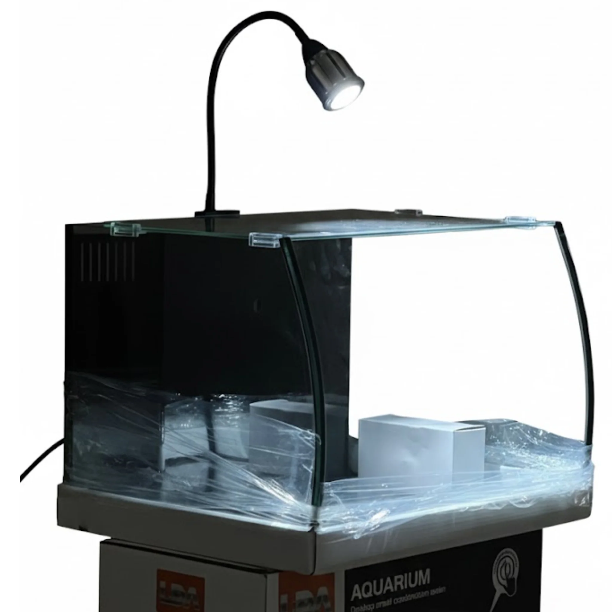 Karis Curvy Salt Water Fish Aquarium - 42x29X28cm - Image 2
