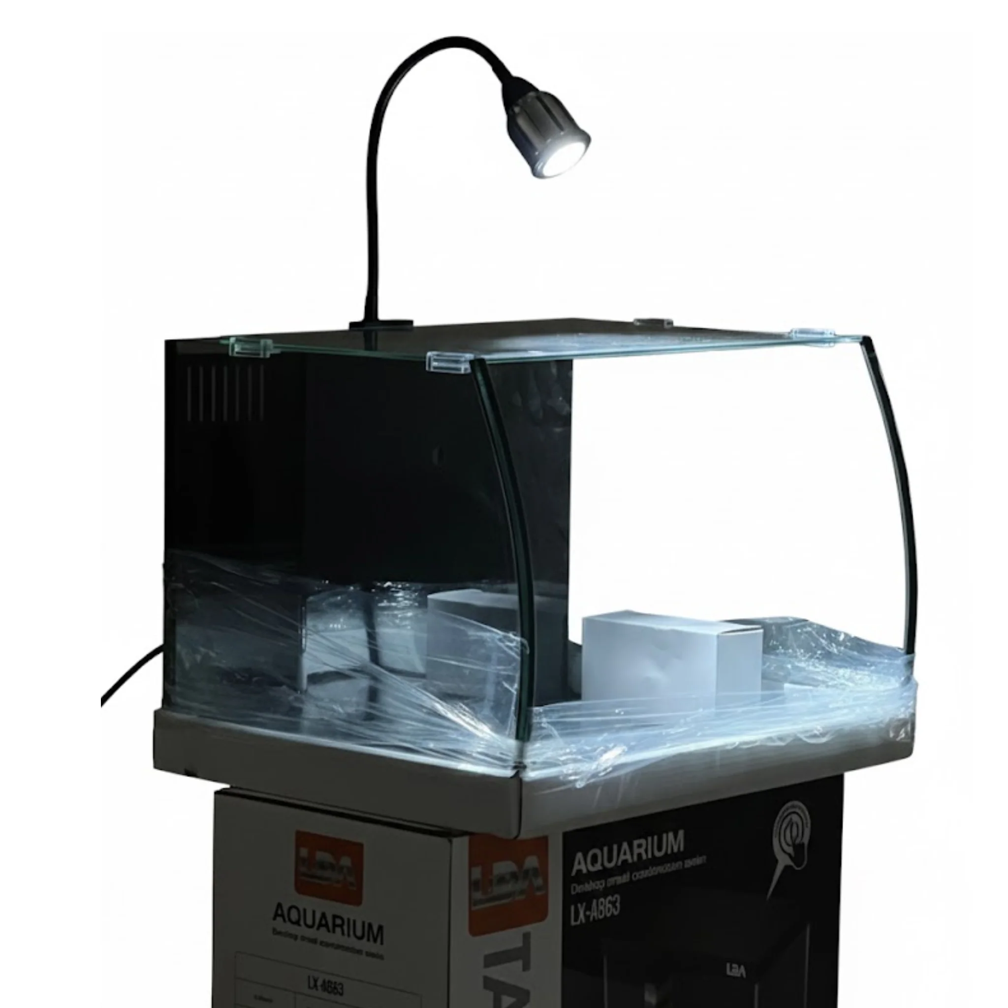 Karis Curvy Salt Water Fish Aquarium - 42x29X28cm - Image 3
