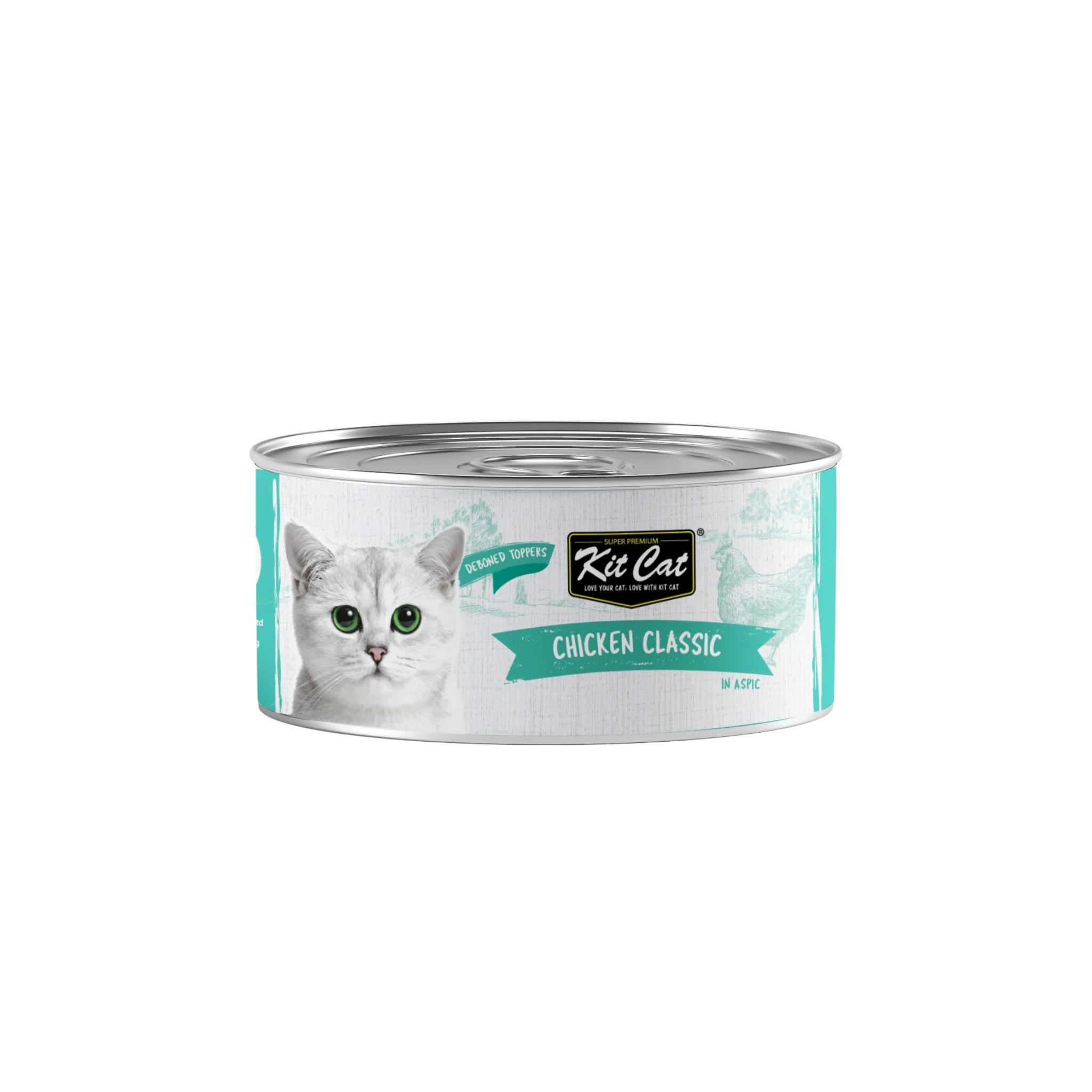 Kit Cat Deboned Chicken Classic Wet Food For Cat - 80g - Image 3