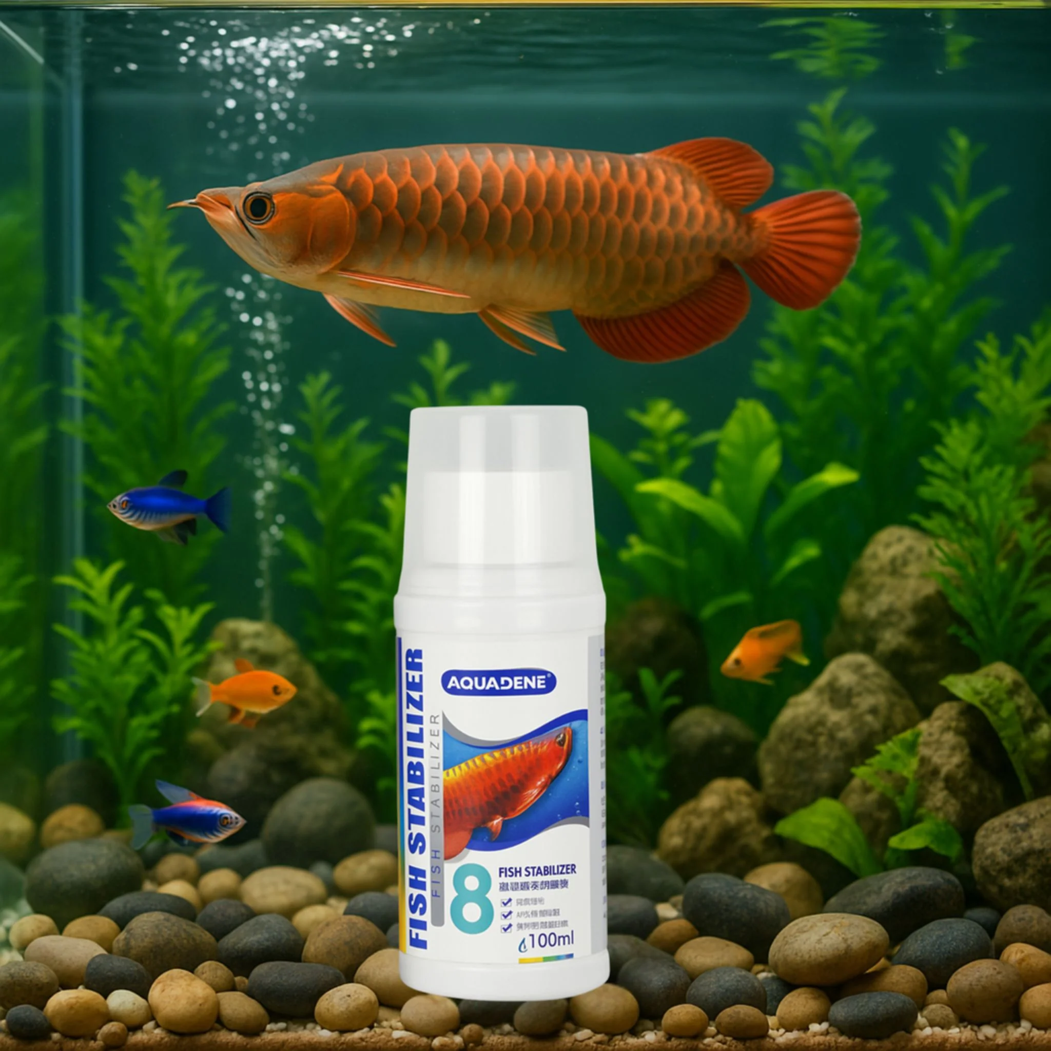KW Zone Aquadine Fish Stabilizer - 100ml - Image 2