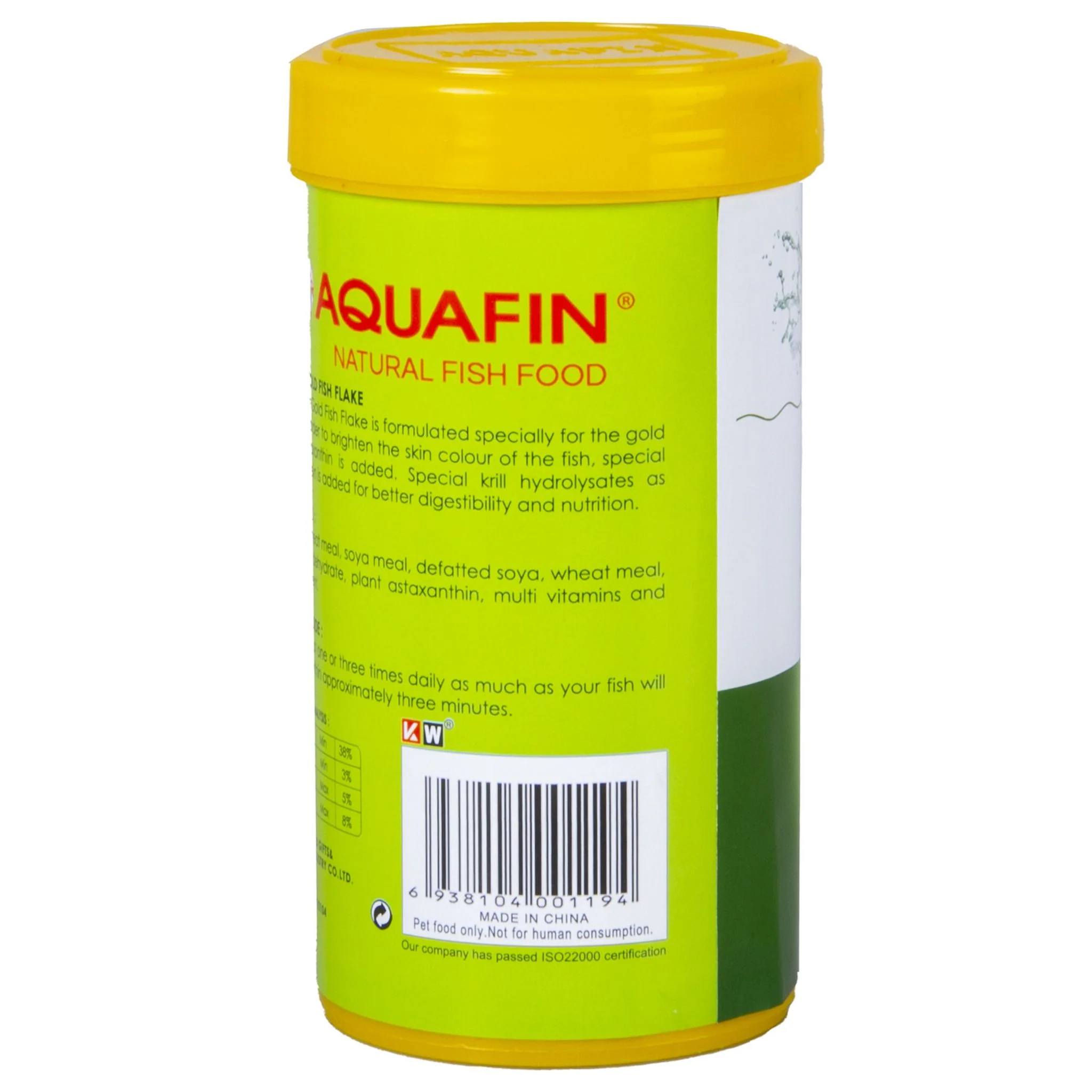 KW Zone Aquafin Goldfish Flake Food - 500ml - Image 2