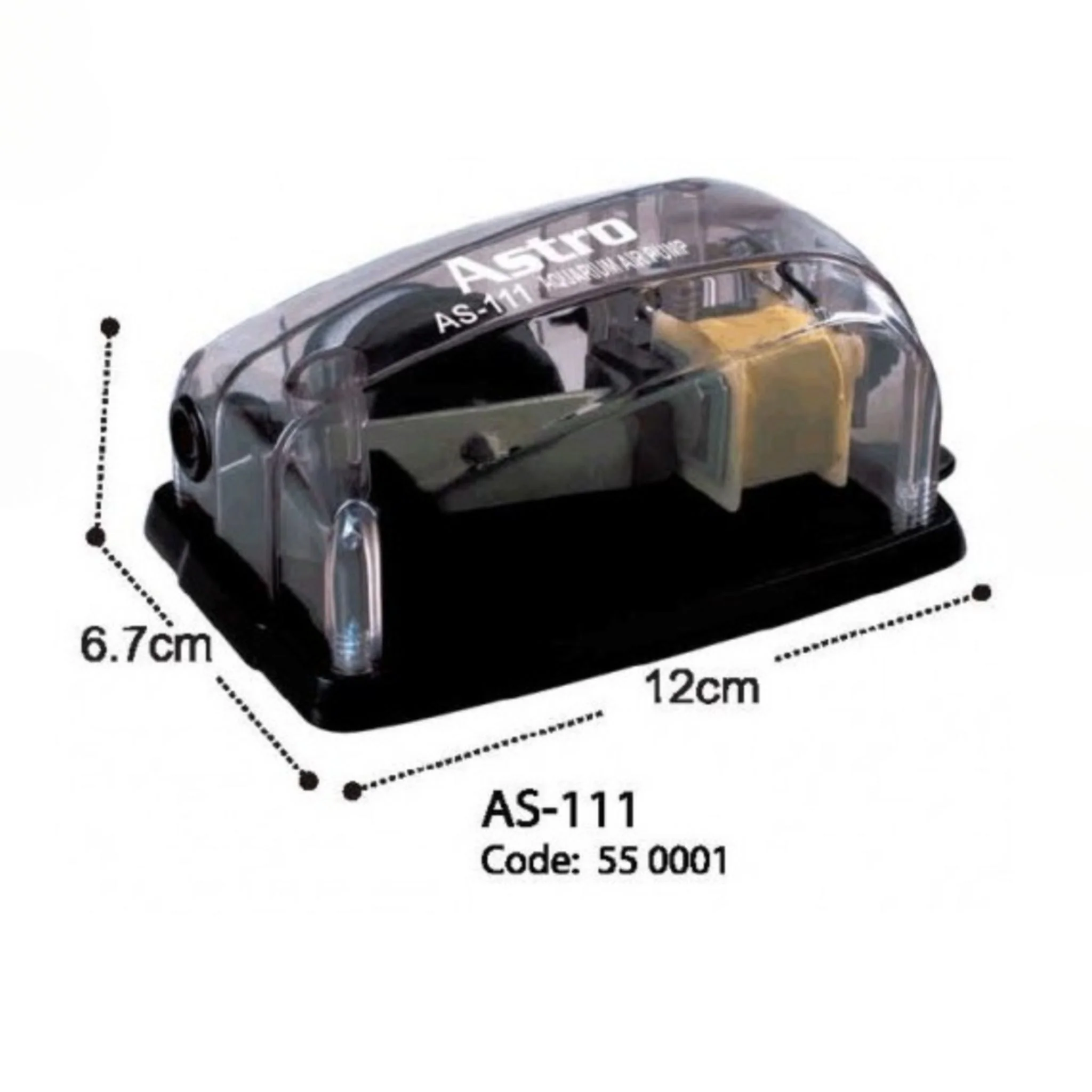 KW Zone Astro Aquarium Air Pump AS-111 - Image 2