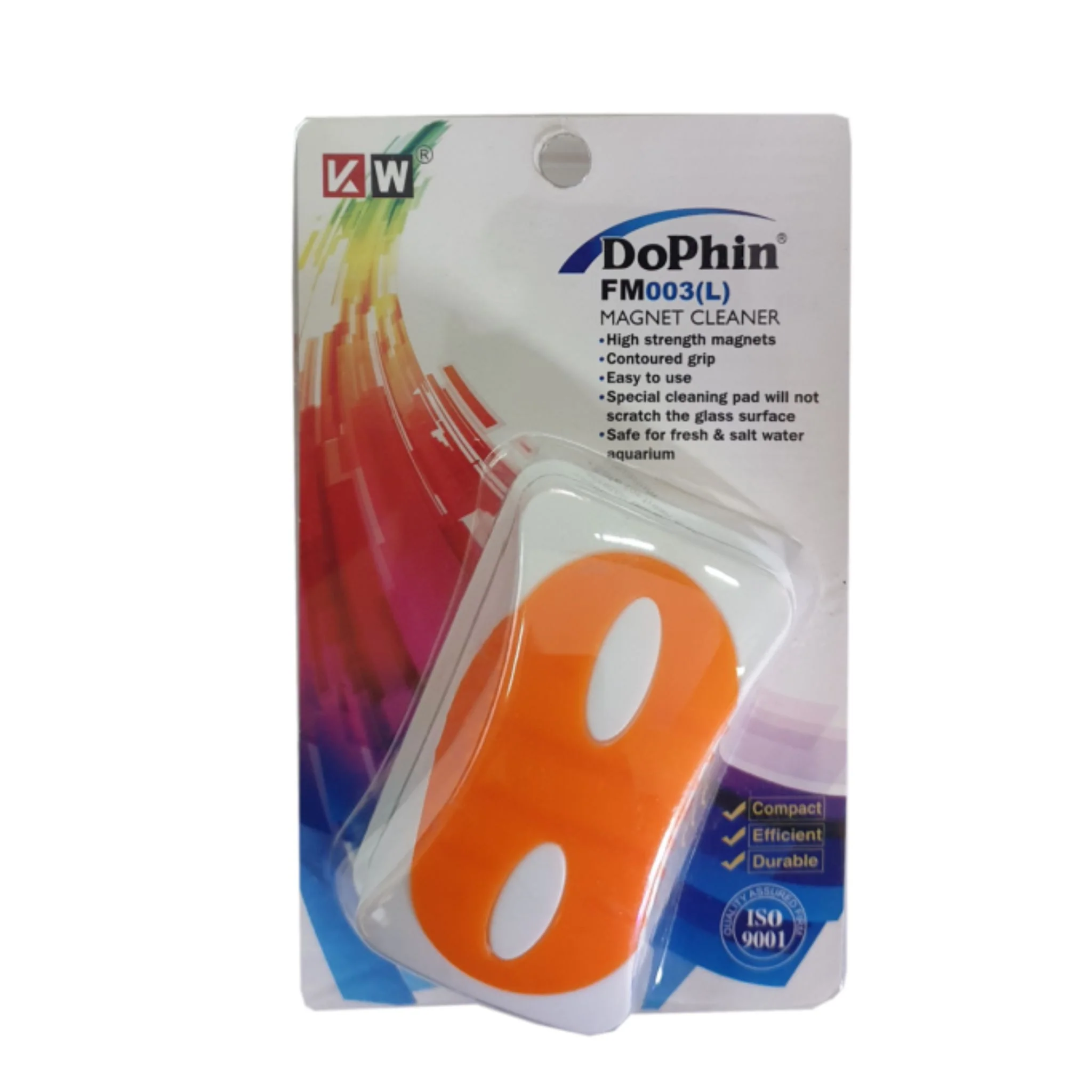 KW Zone Dophin Floating Magnetic Cleaner For Aquarium - Image 2
