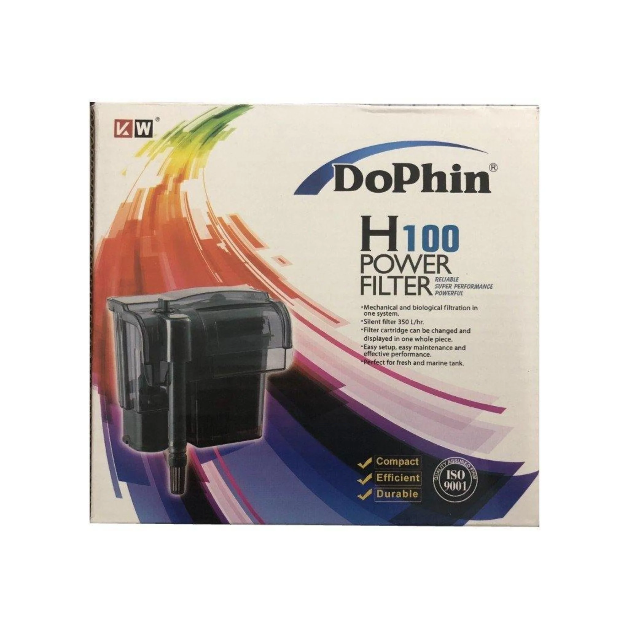 KW Zone Dophin Hanging Aquarium Filter - Image 2