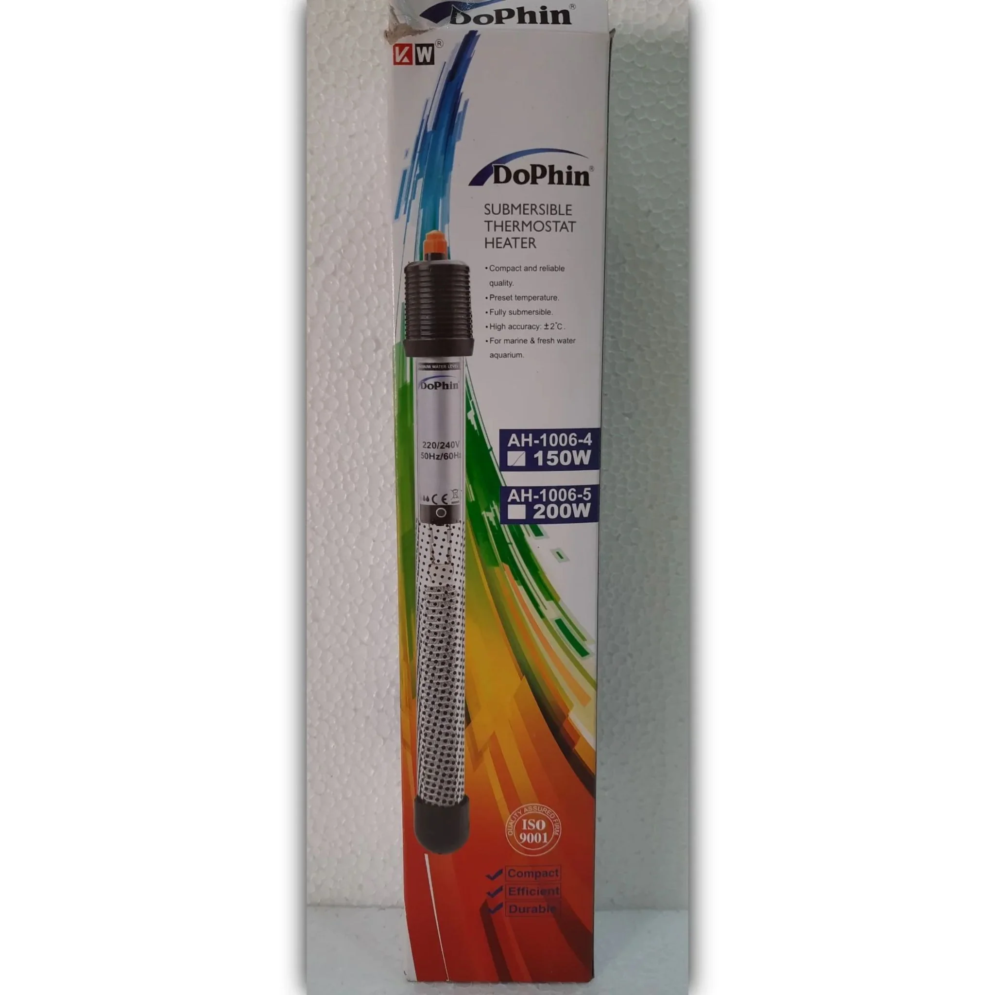 KW Zone Dophin Spiral Core Aquarium Heater - Image 3