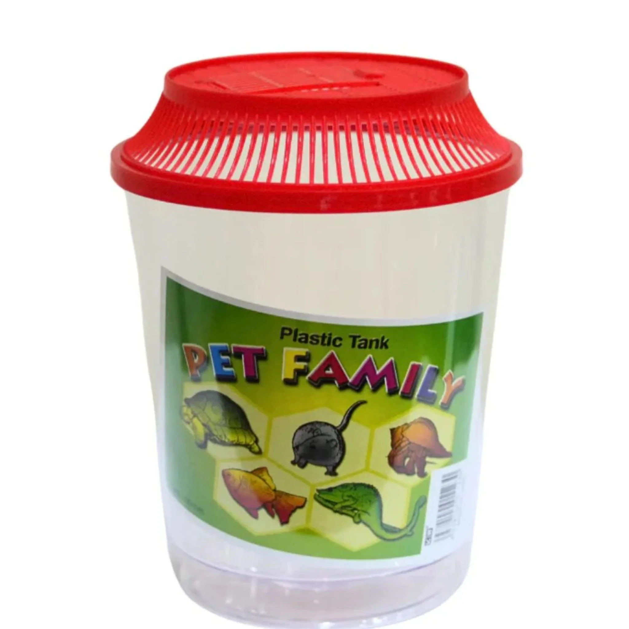 KW Zone Plastic Aquarium Tank Small Betta Fish Container – 10cm - Image 3