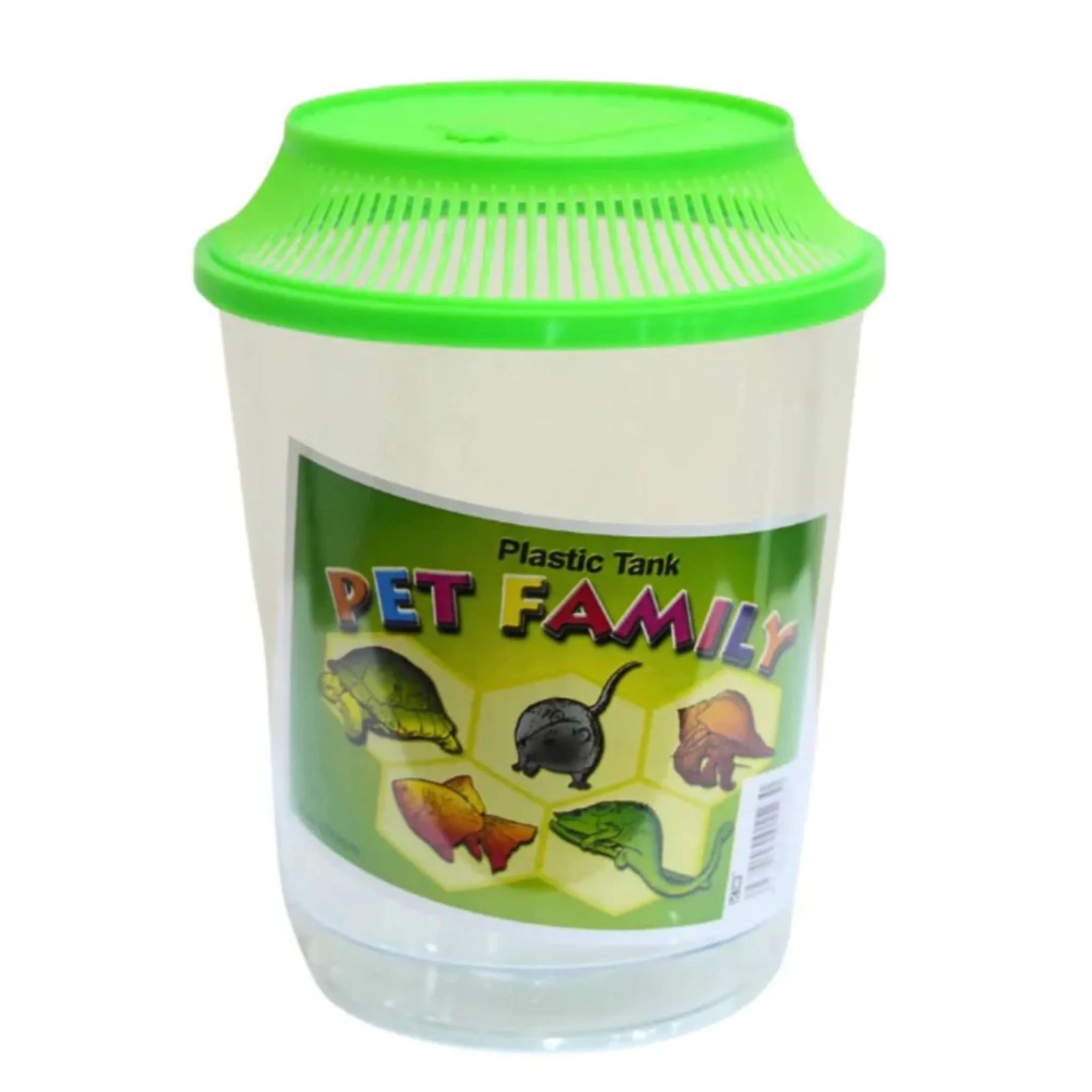 KW Zone Plastic Aquarium Tank Small Betta Fish Container – 10cm - Image 4