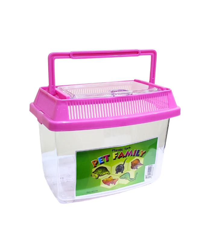 KW Zone Plastic Aquarium Tank Medium Fish Breeding Container – 18cm - Image 2