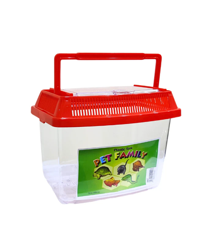 KW Zone Plastic Aquarium Tank Medium Fish Breeding Container – 18cm - Image 3