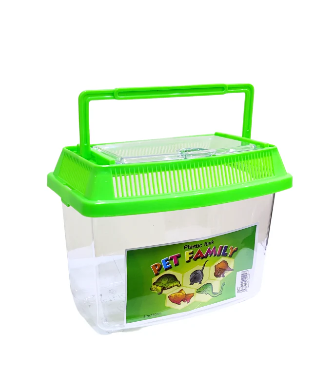 KW Zone Plastic Aquarium Tank Medium Fish Breeding Container – 18cm - Image 4