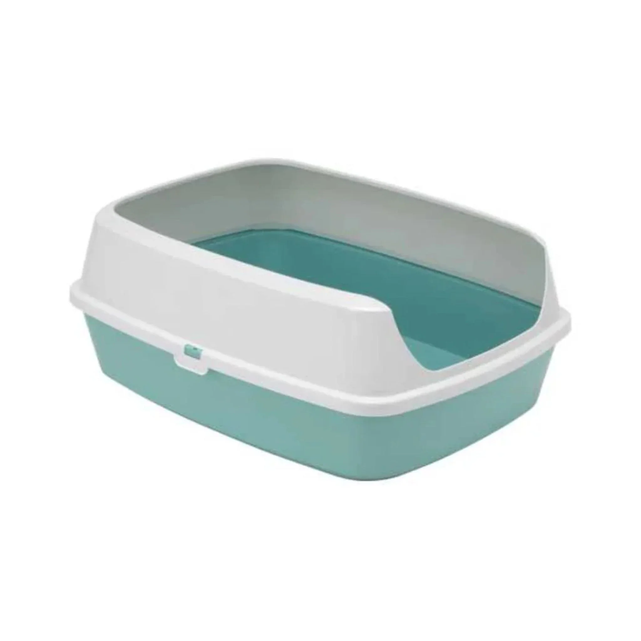 Moderna Maryloo Large Cat Litter Tray With Rim – Recycled Plastic – 50.2 x 38.4 x 16.1 cm - Image 2