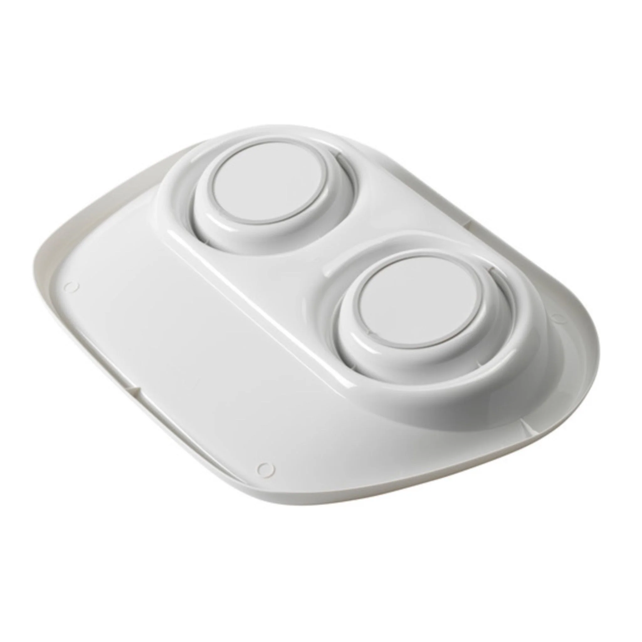 Moderna Tidy Diner Mess Proof Double Pet Feeder - 2x300ml - Image 2