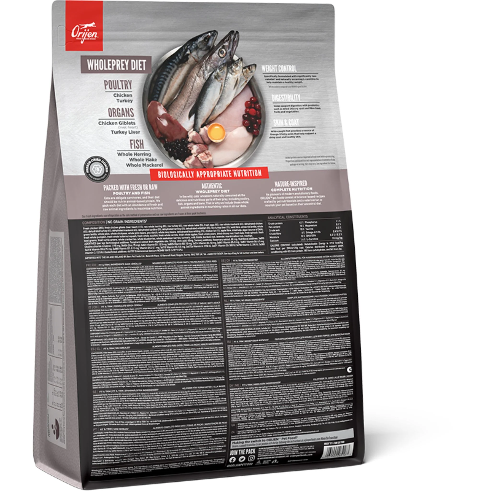 Orijen Fit & Trim Cat Dry Food - 1.8Kg - Image 4