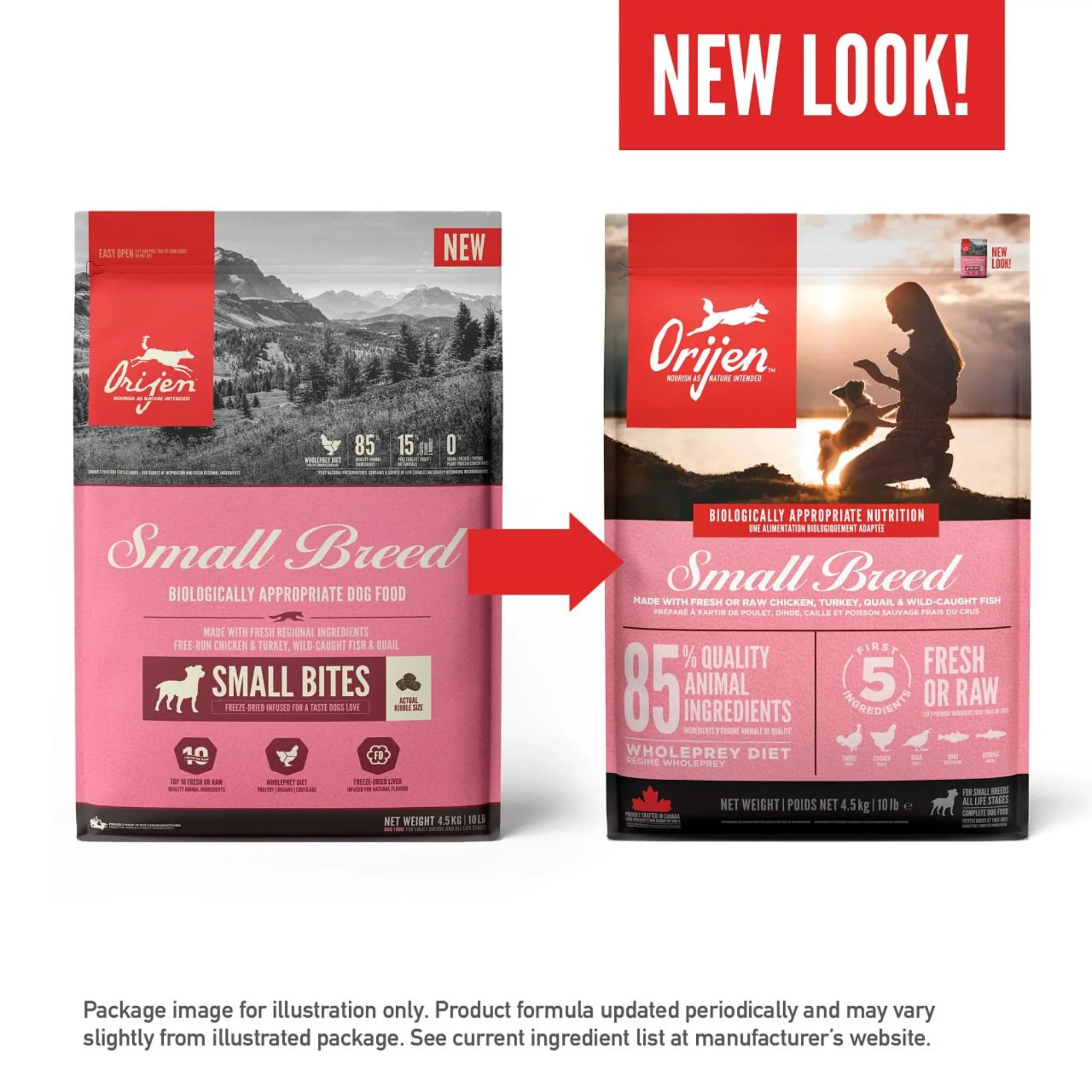 Orijen Small Breed Dog Dry Food - 1.8Kg - Image 2