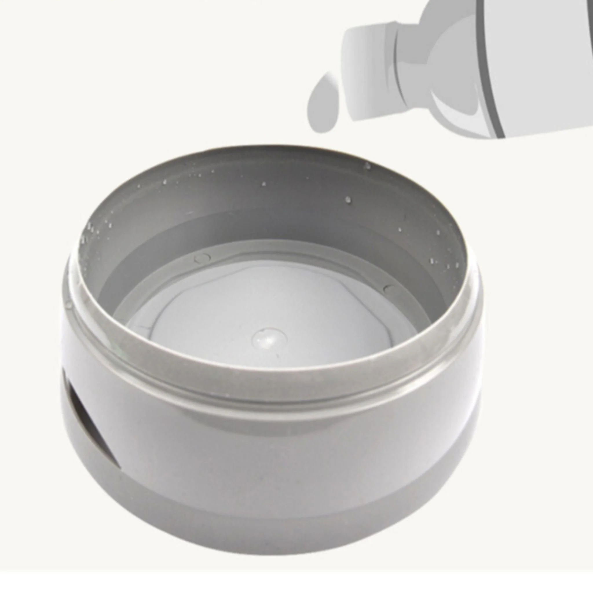 Pado Classic Round Anti Spill Pet Bowl - 15.3x18.9x8cm - Image 7