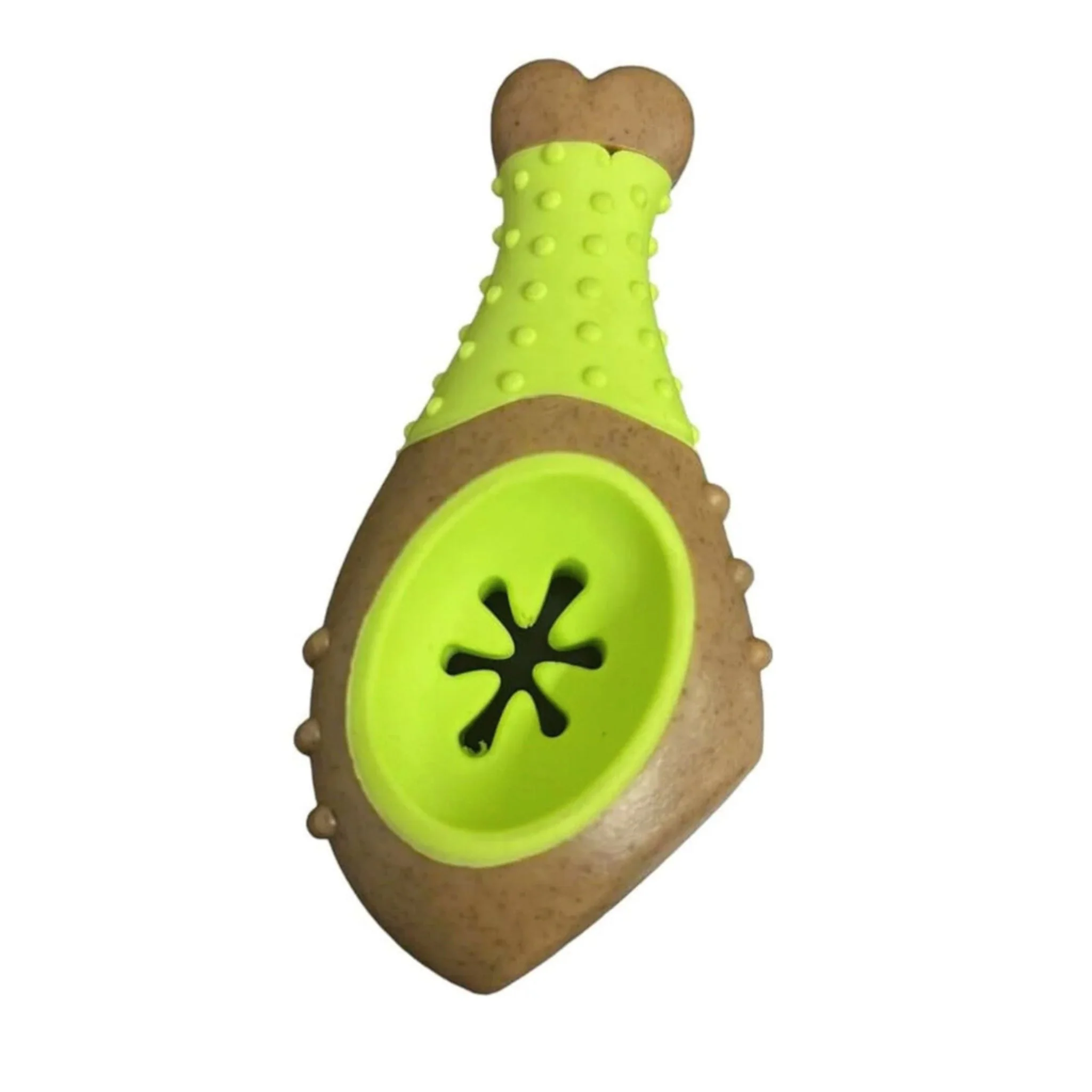Pado Green & Grey Bone Tougher Dog Toy - 13x6.5x4cm - Image 2