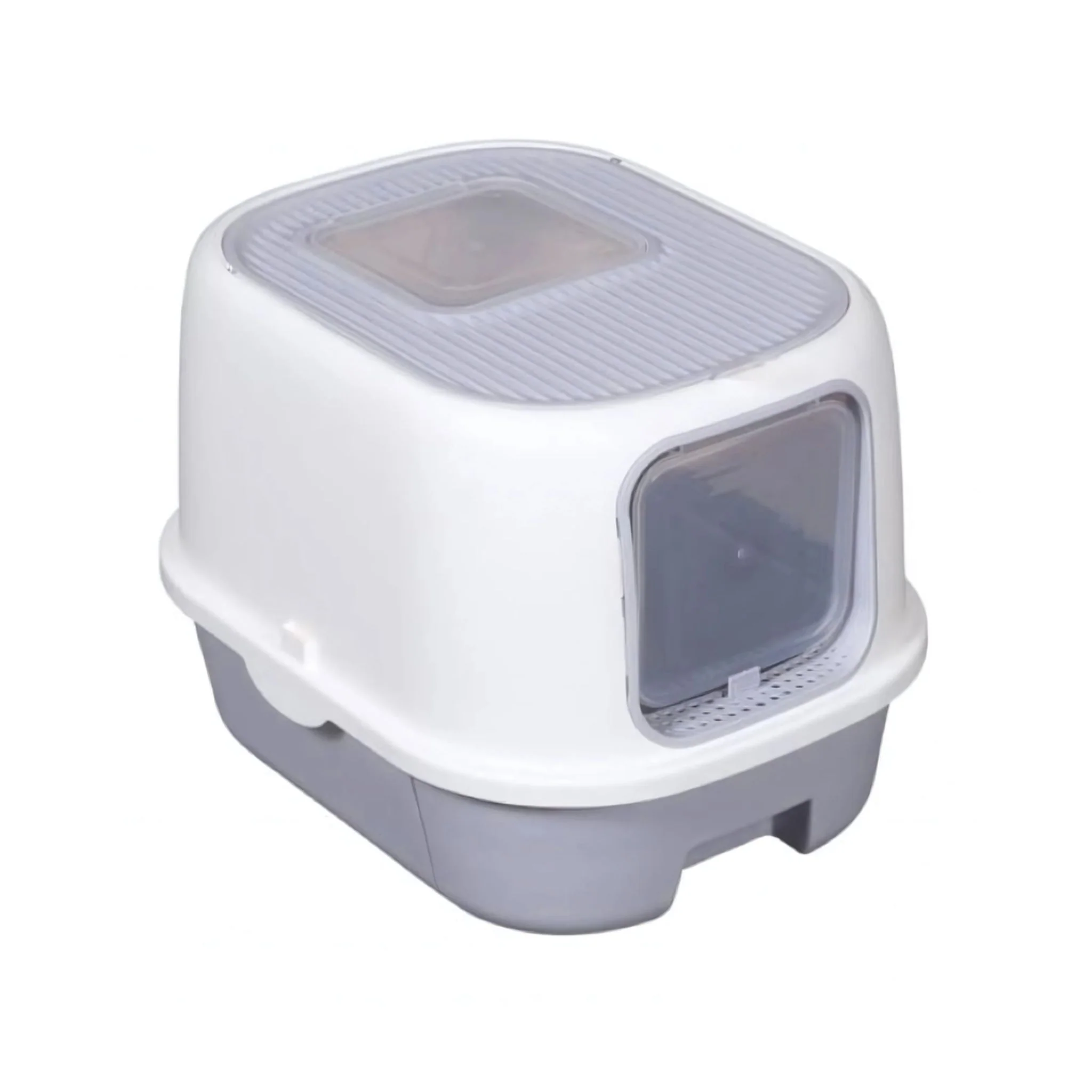 Pado Jumbo Cat Litter Box Grey - 40X39X52cm - Image 6
