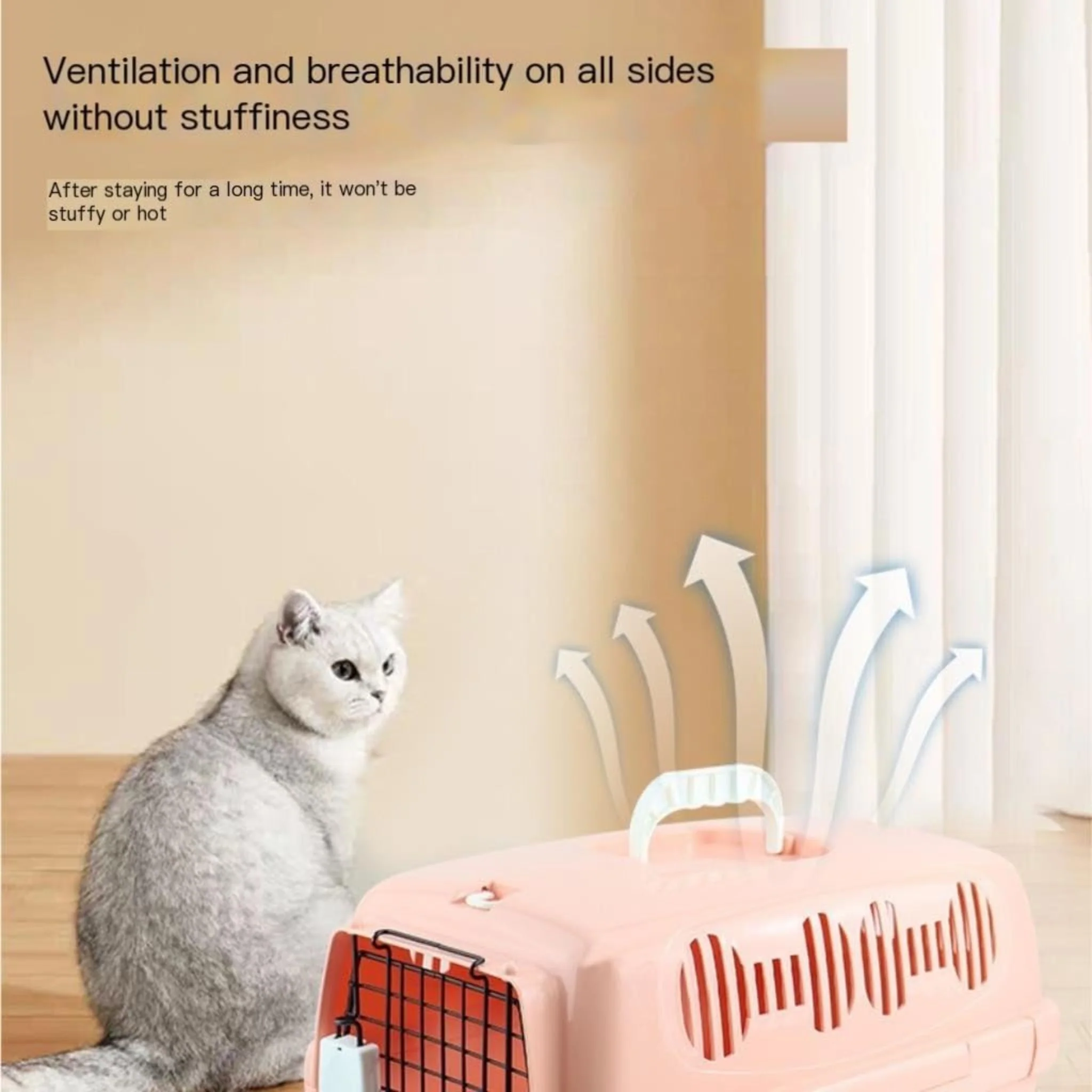 Pado Pet Carrier Small - 42x25x25cm - Image 2